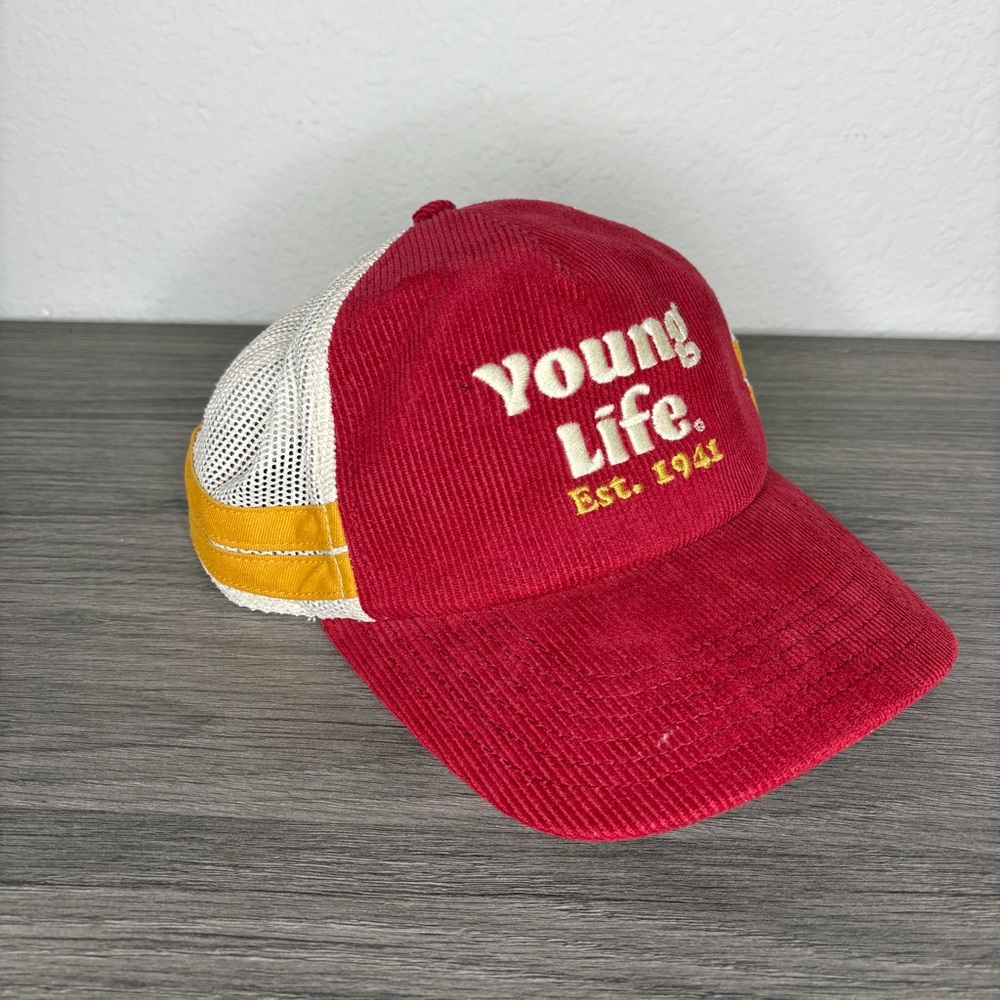 Young Living Red and Yellow Baseball Caps for Casual Style
